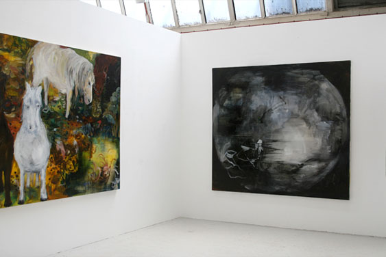 Installation view Royal Academy Schools 2007